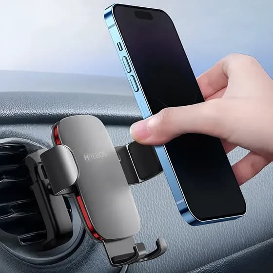 Suporte Celular Carro Com Magnética Premium Saída De Ar Clip