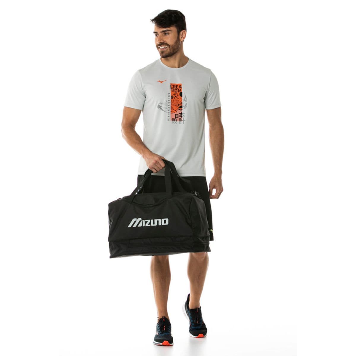 Mala de Treino Mizuno Master U Preto