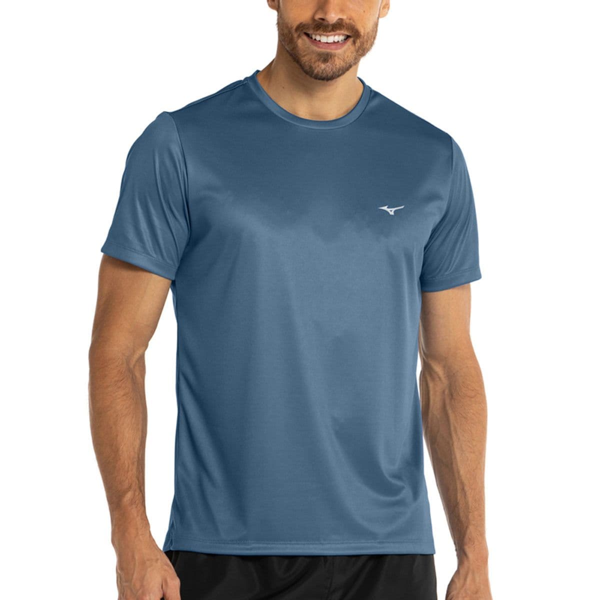 Camiseta de Treino Masculina Mizuno Energy G Azul