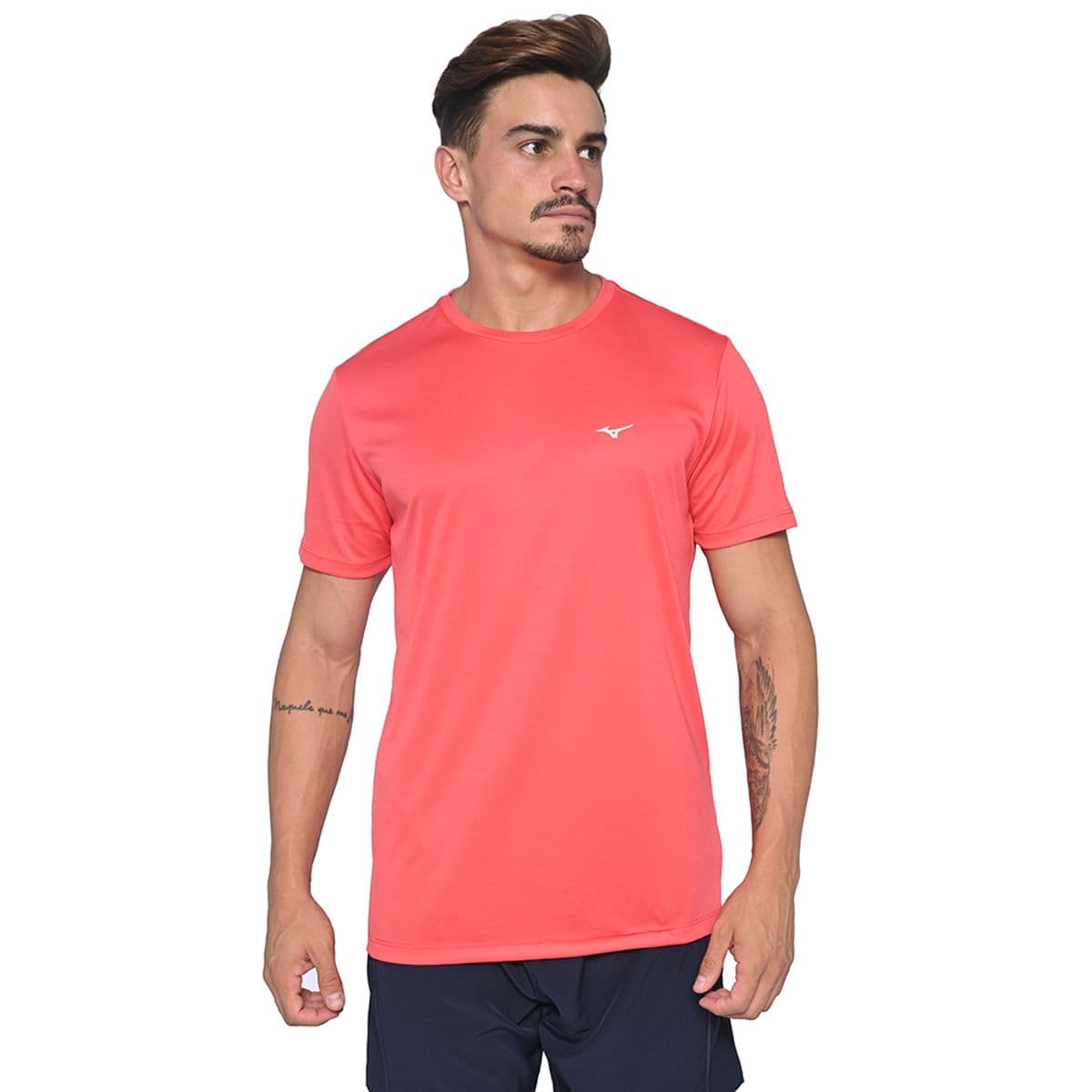 Camiseta de Treino Masculina Mizuno Energy G Vermelho