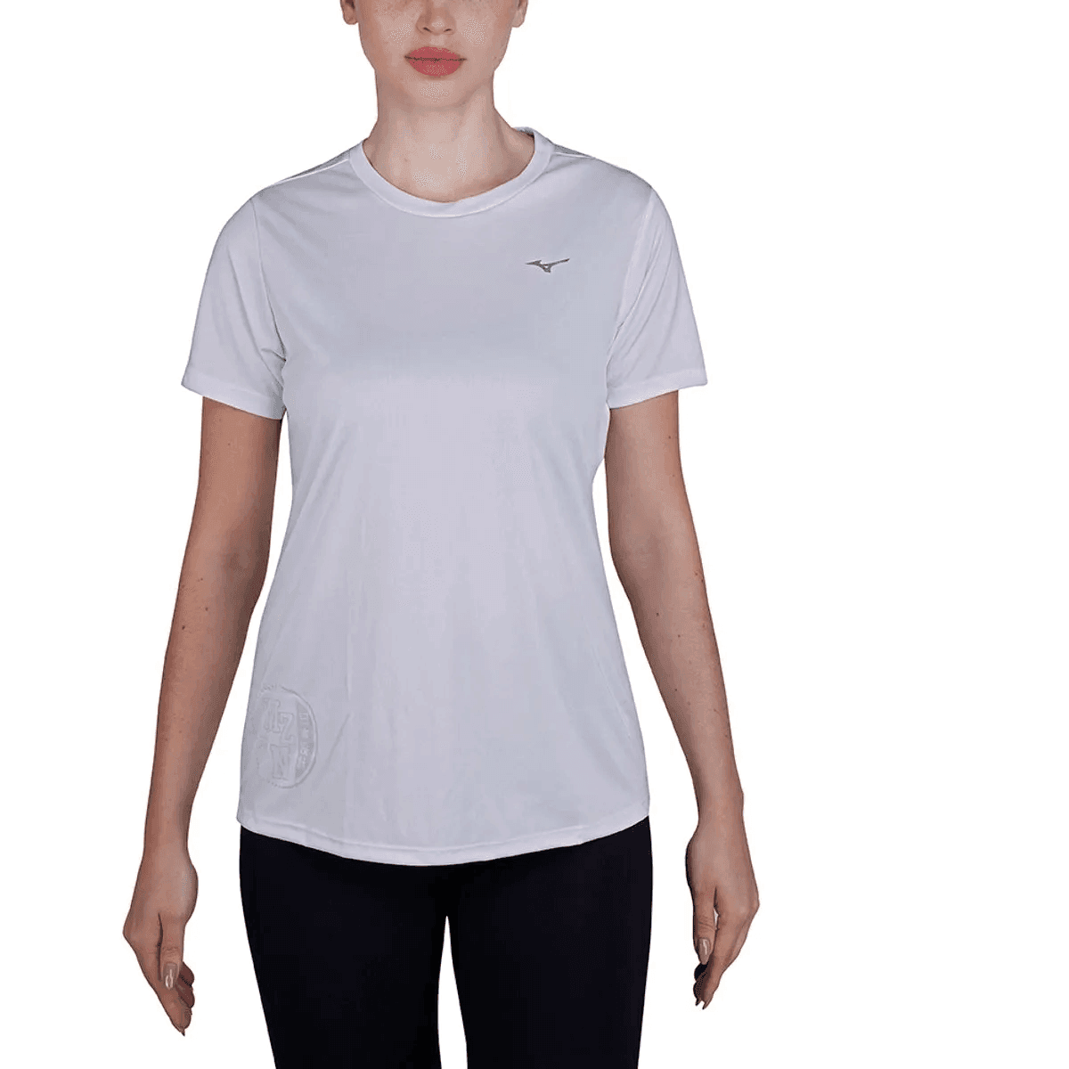 Camiseta de Treino Feminina Mizuno Energy Stamp G Laranja