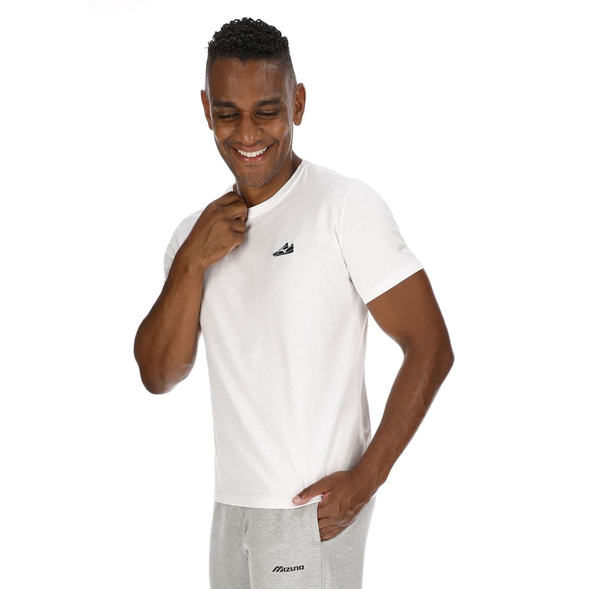 Camiseta Casual Masculina Mizuno Sneaker M Branco