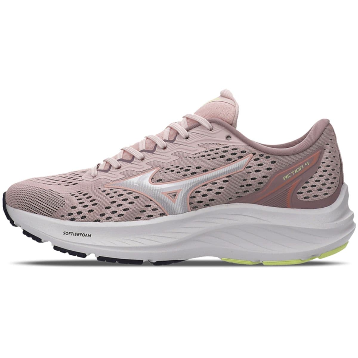 Tênis de Corrida Mizuno Action 4 37 Rosa