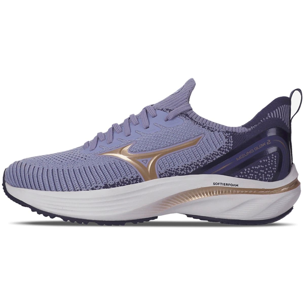 Tênis de Corrida Mizuno Glow 2 40 Roxo