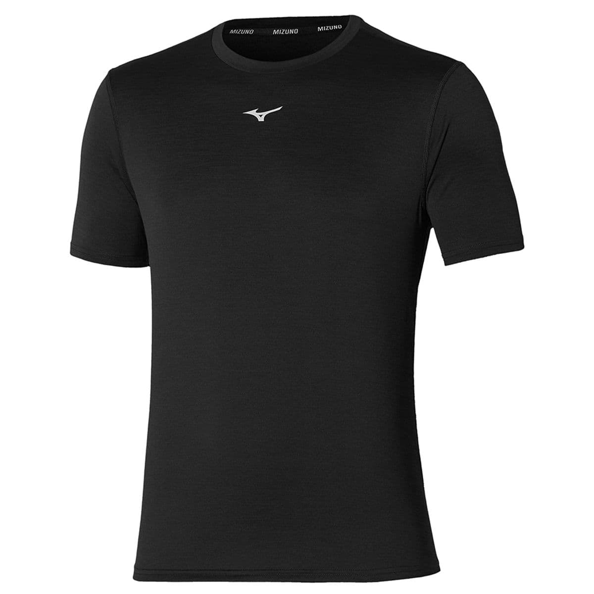 Camiseta de Corrida Masculina Mizuno Core GG Preto