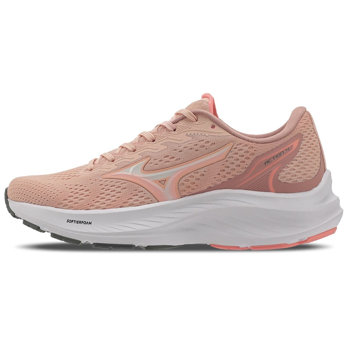 Tênis de Corrida Mizuno Action 4 38 Rosa