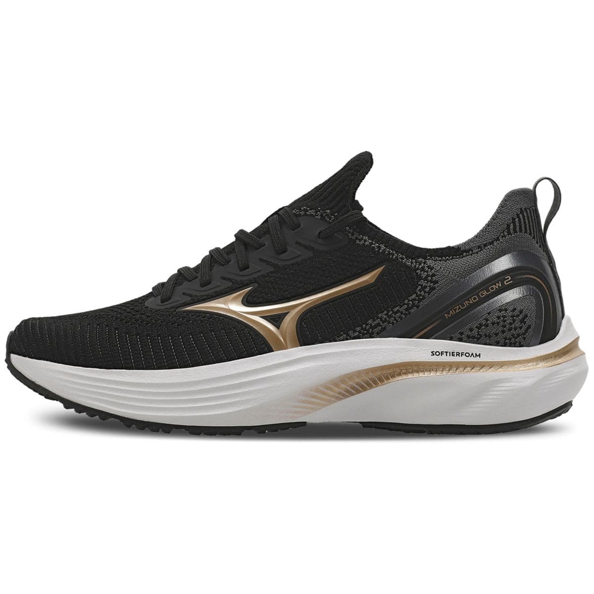 Tênis de Corrida Mizuno Glow 2 37 Preto