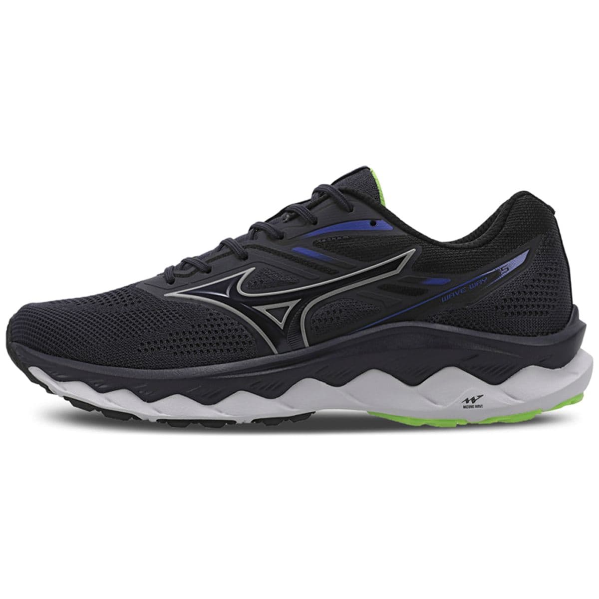 Tênis de Corrida Mizuno Wave Way 5 39 Azul