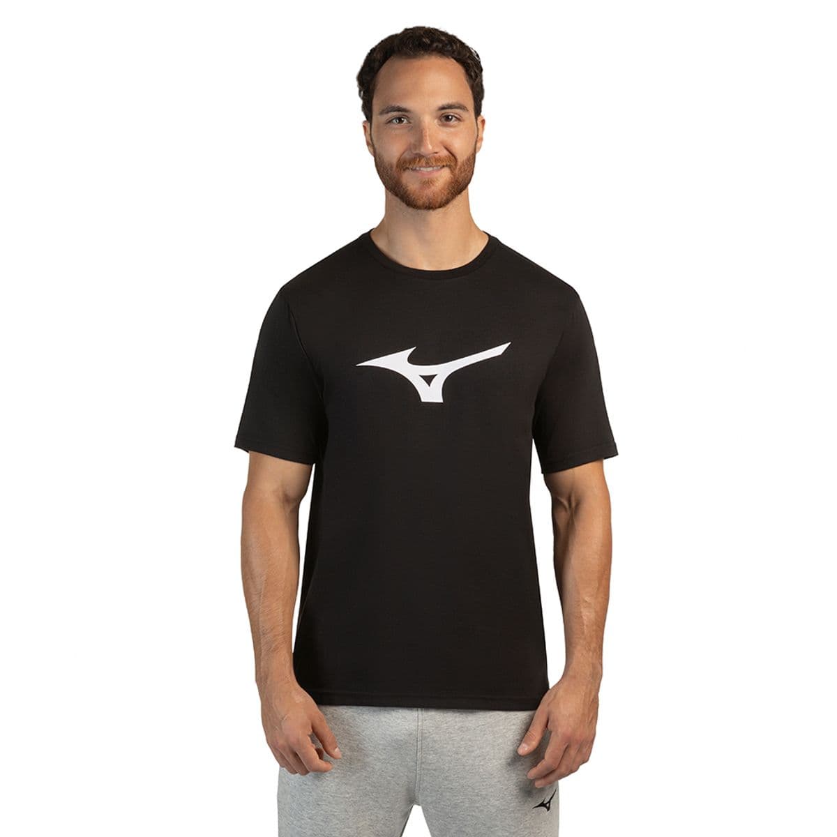 Camiseta Masculina Mizuno Basic Big M Preto
