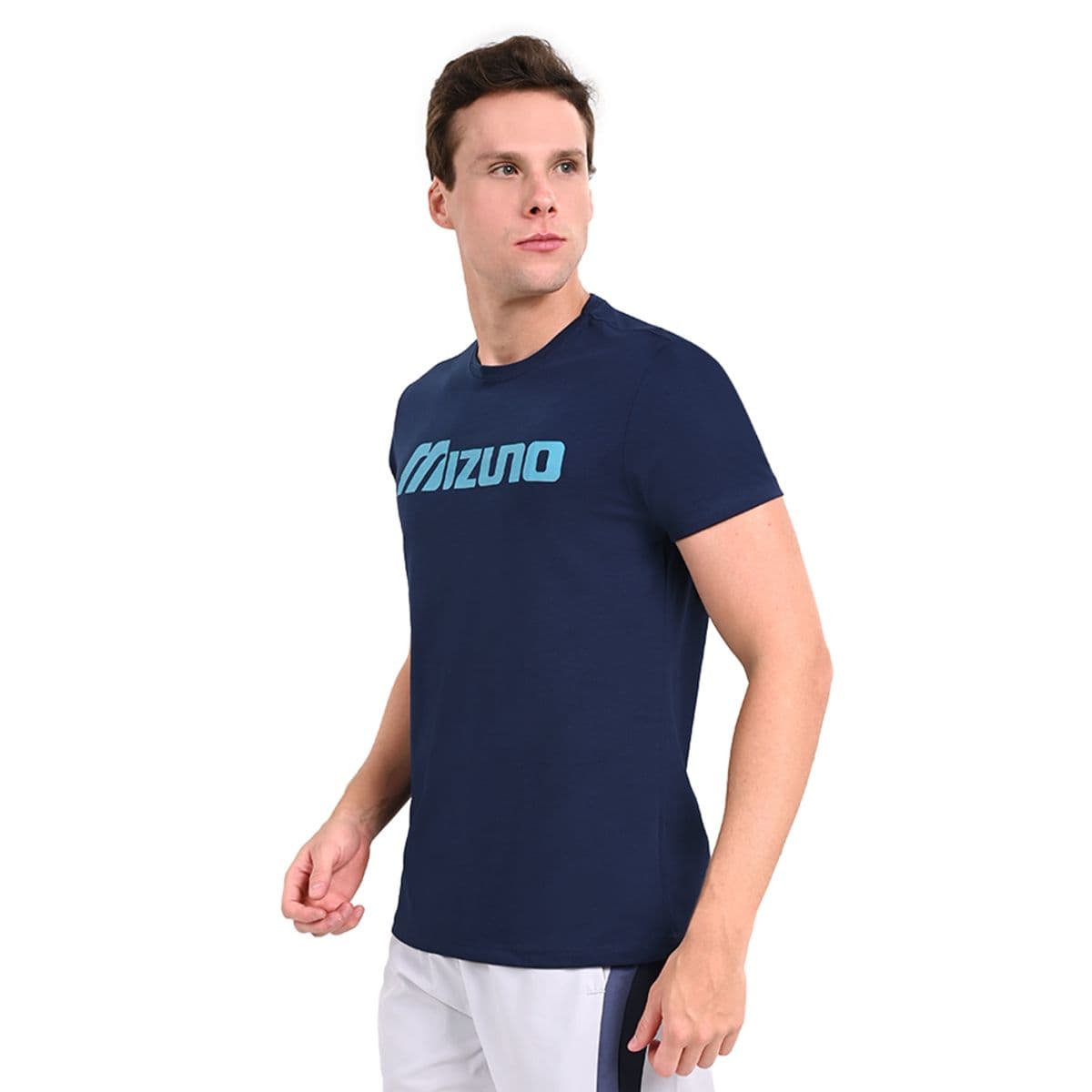 Camiseta Casual Masculina Mizuno Big Logo G Azul