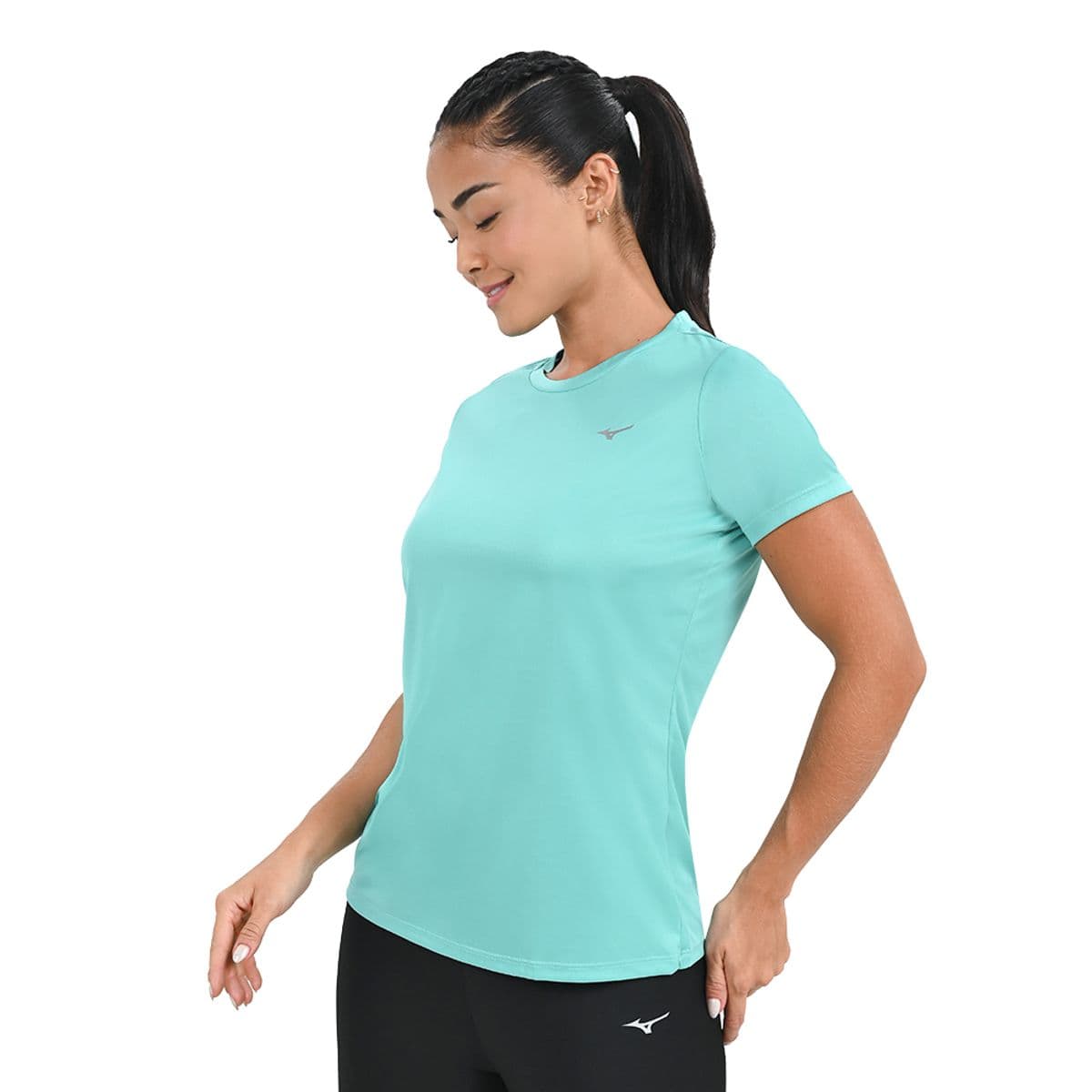 Camiseta de Treino Feminina Mizuno Energy G Verde