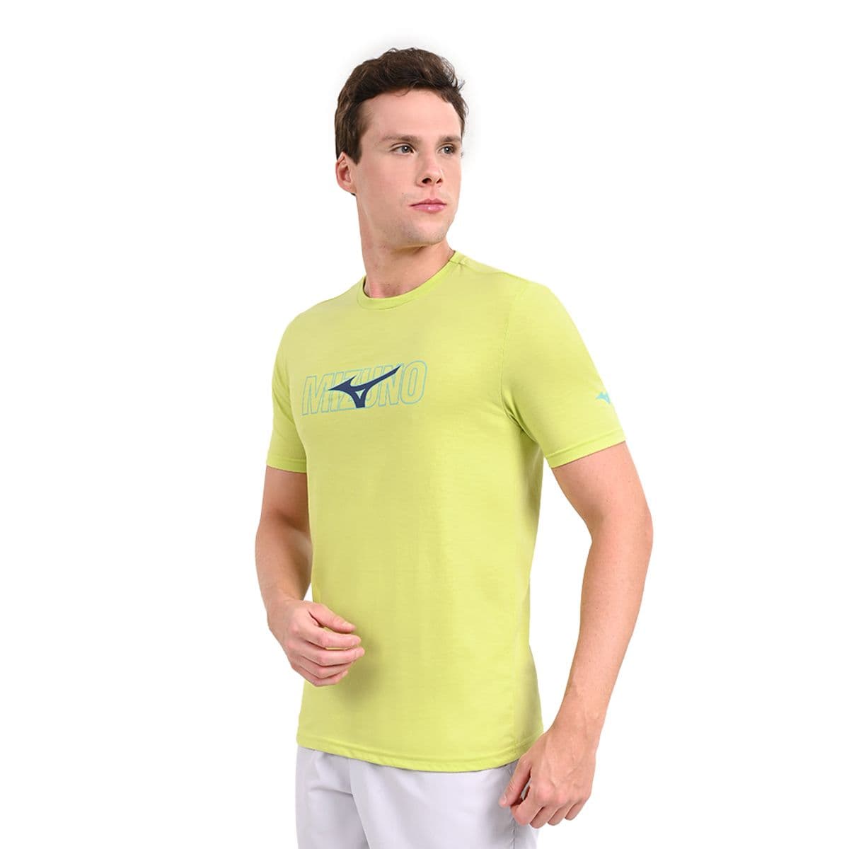 Camiseta Casual Masculina Mizuno Graphic 2 P Verde