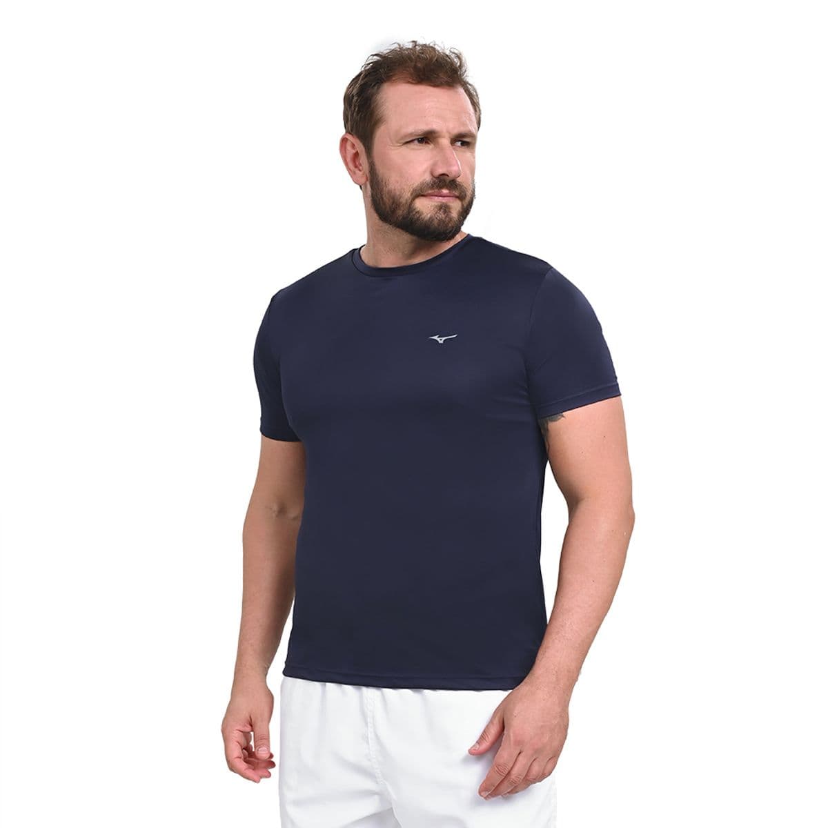 Camiseta de Treino Masculina Mizuno Run Spark 2 G Azul