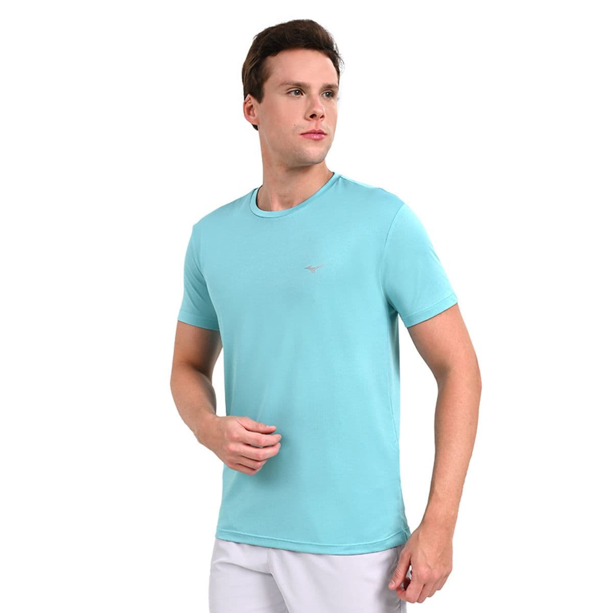 Camiseta de Corrida Masculina Mizuno Nirvana New P Verde