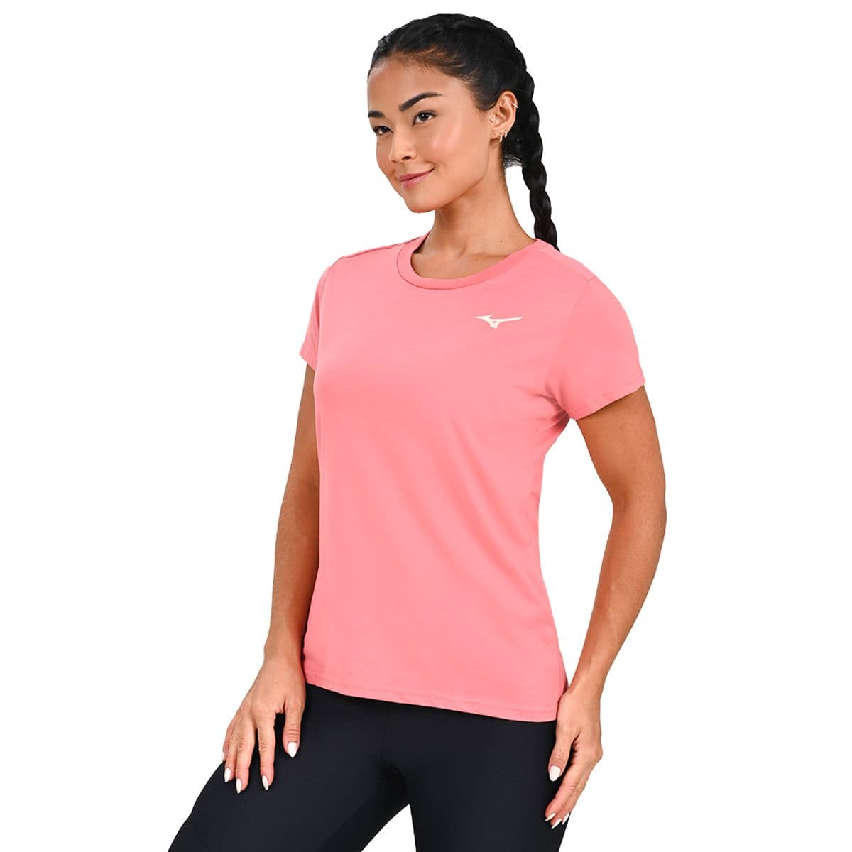 Camiseta Casual Feminina Mizuno M Roxo
