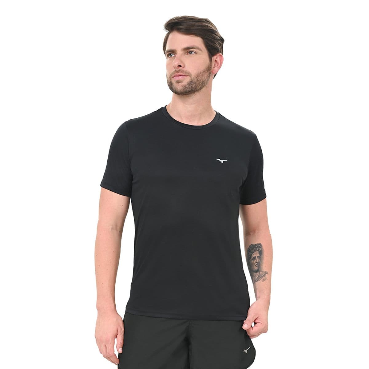Camiseta de Corrida Mizuno Spark 2 EGG Preto