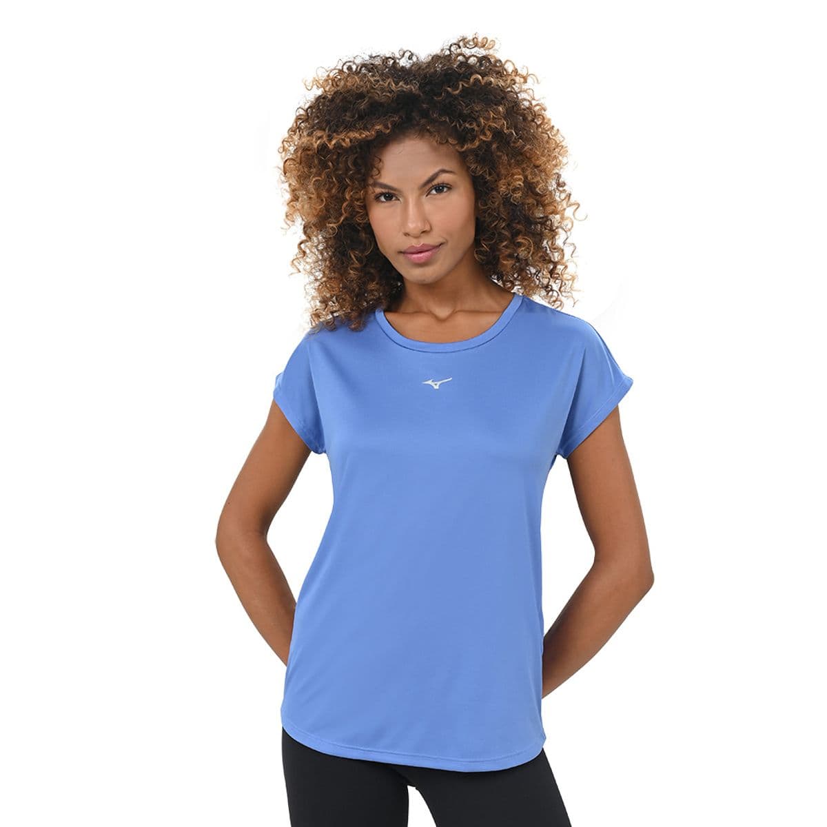 Camiseta de Treino Feminina Mizuno Spark New M Azul