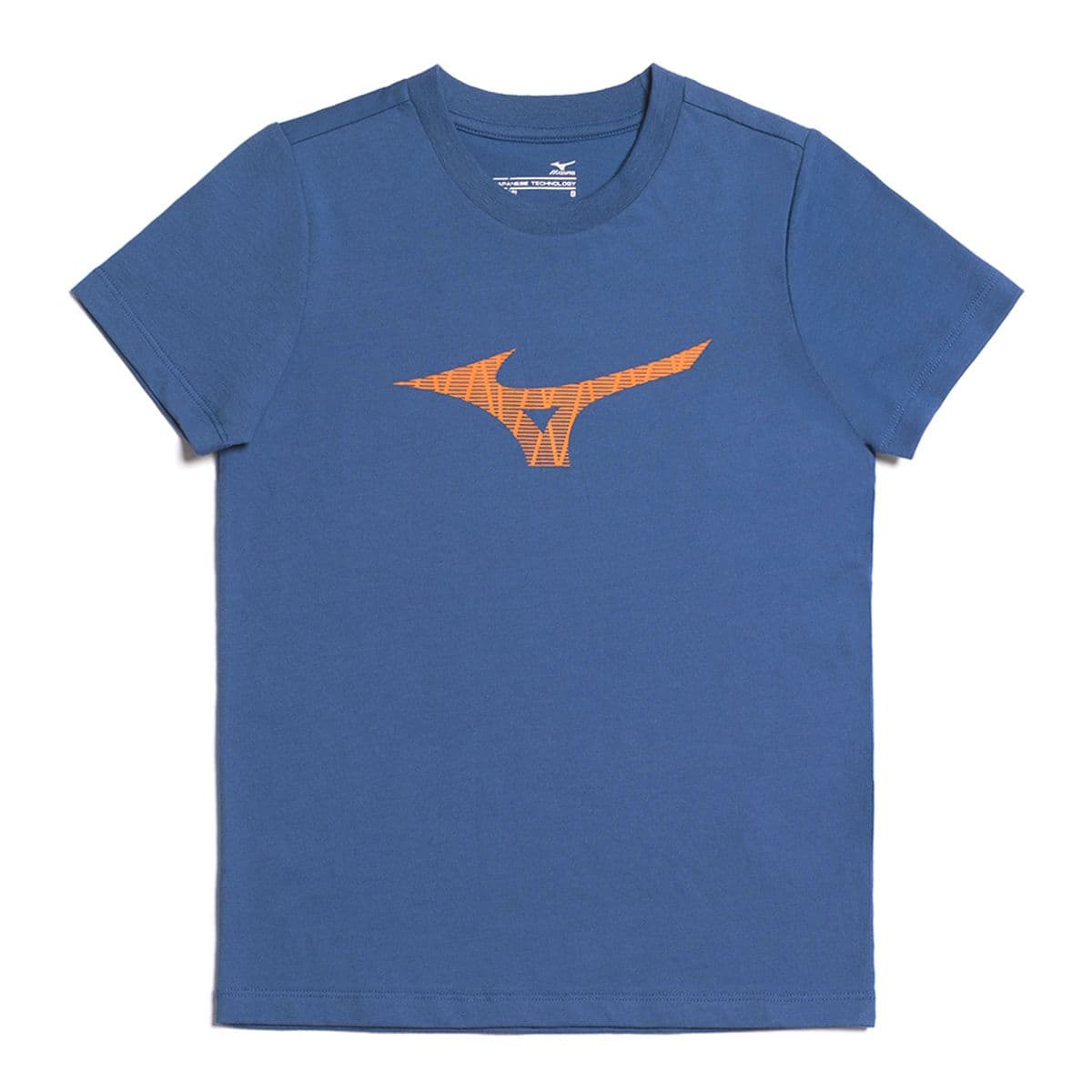 Camiseta Infantil Mizuno Cotton Jr 10 Azul