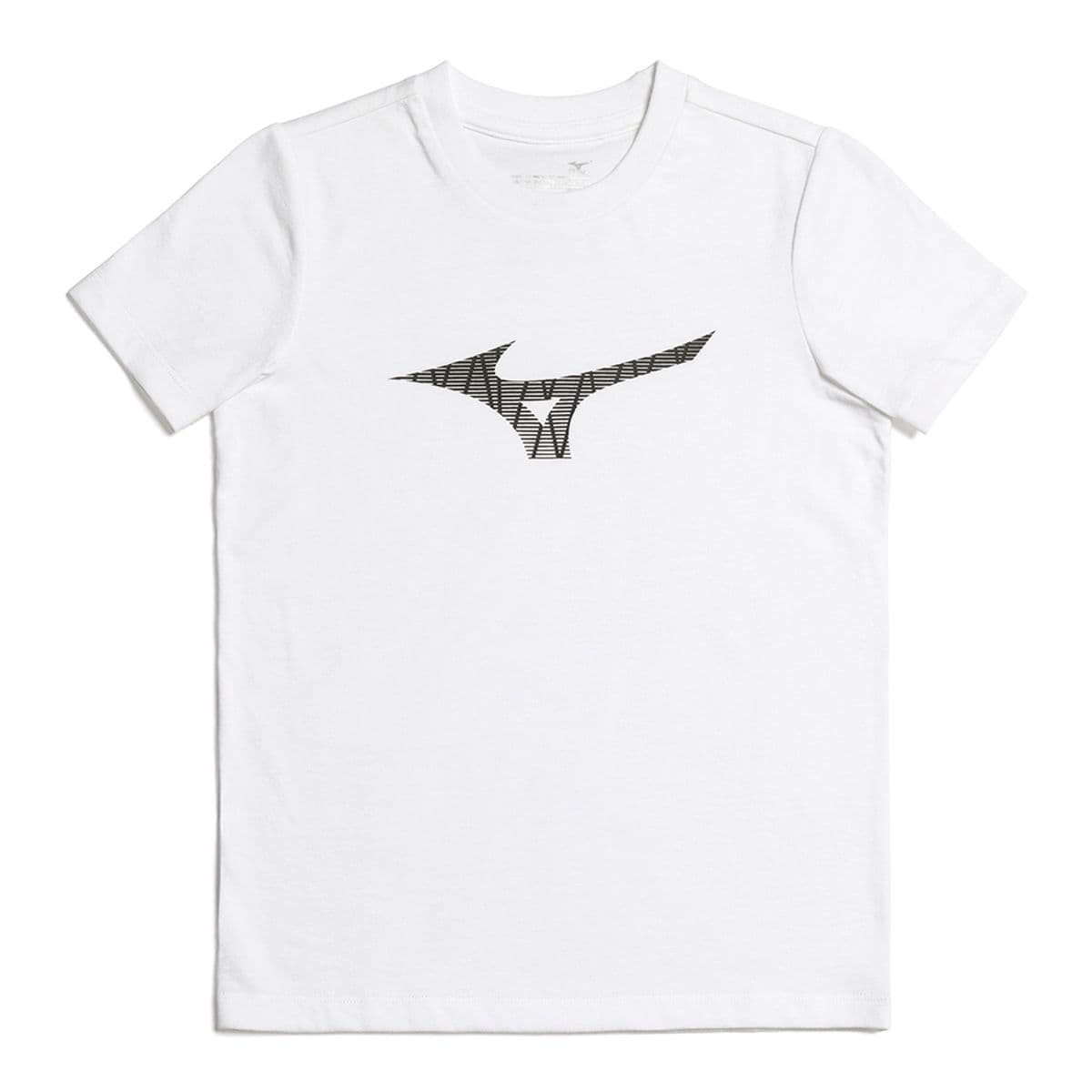 Camiseta Infantil Mizuno Cotton Jr 8 Branco