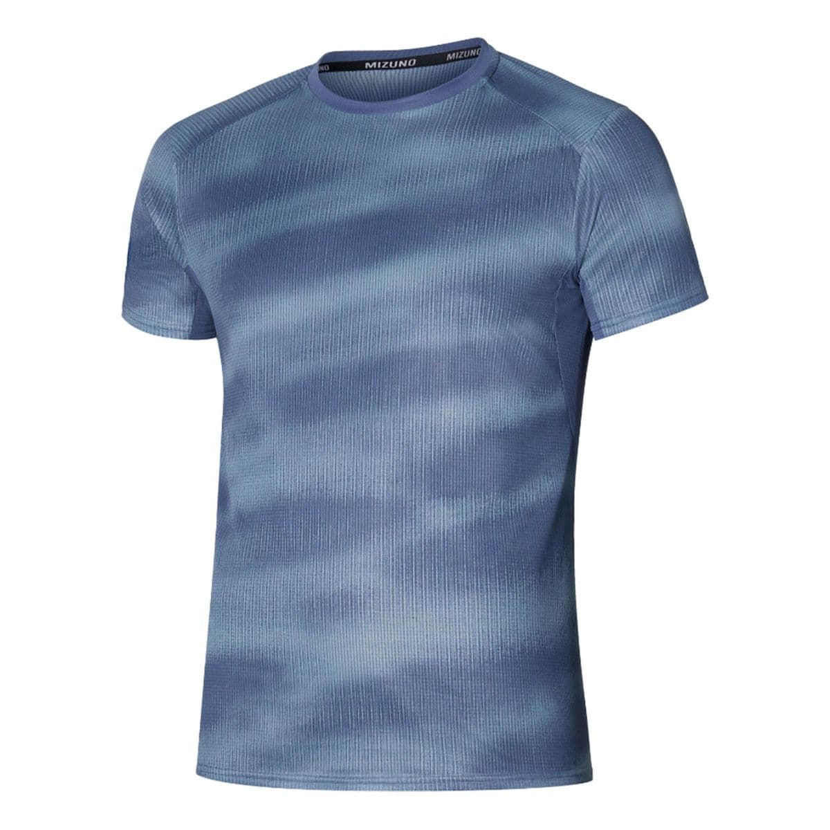 Camiseta de Corrida Mizuno DryAeroFlow Graphic Masculina P Verde