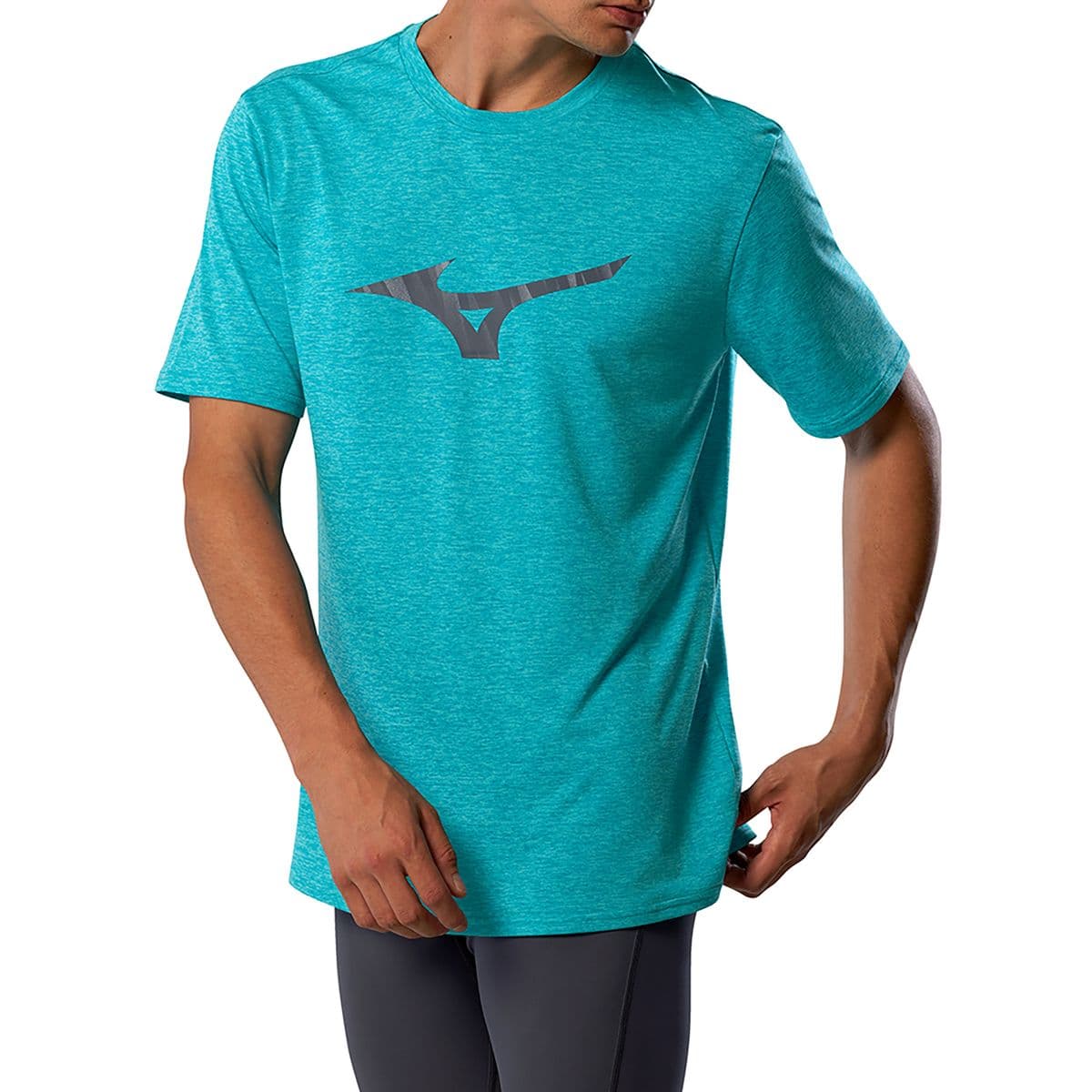 Camiseta de Corrida Mizuno Core Runbird Masculina M Azul