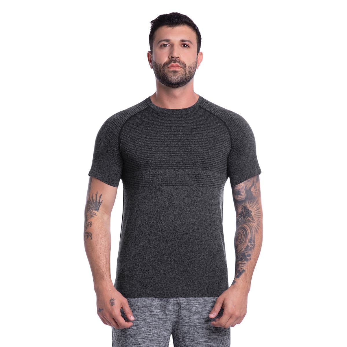 Camiseta de Treino Mizuno Soul Fit 4 New Masculina GG Preto