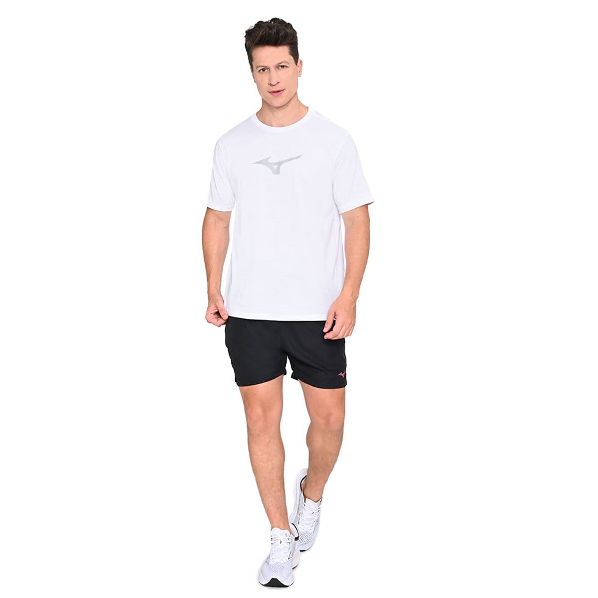 Camiseta de Treino Masculina Mizuno Lifestyle G Branco