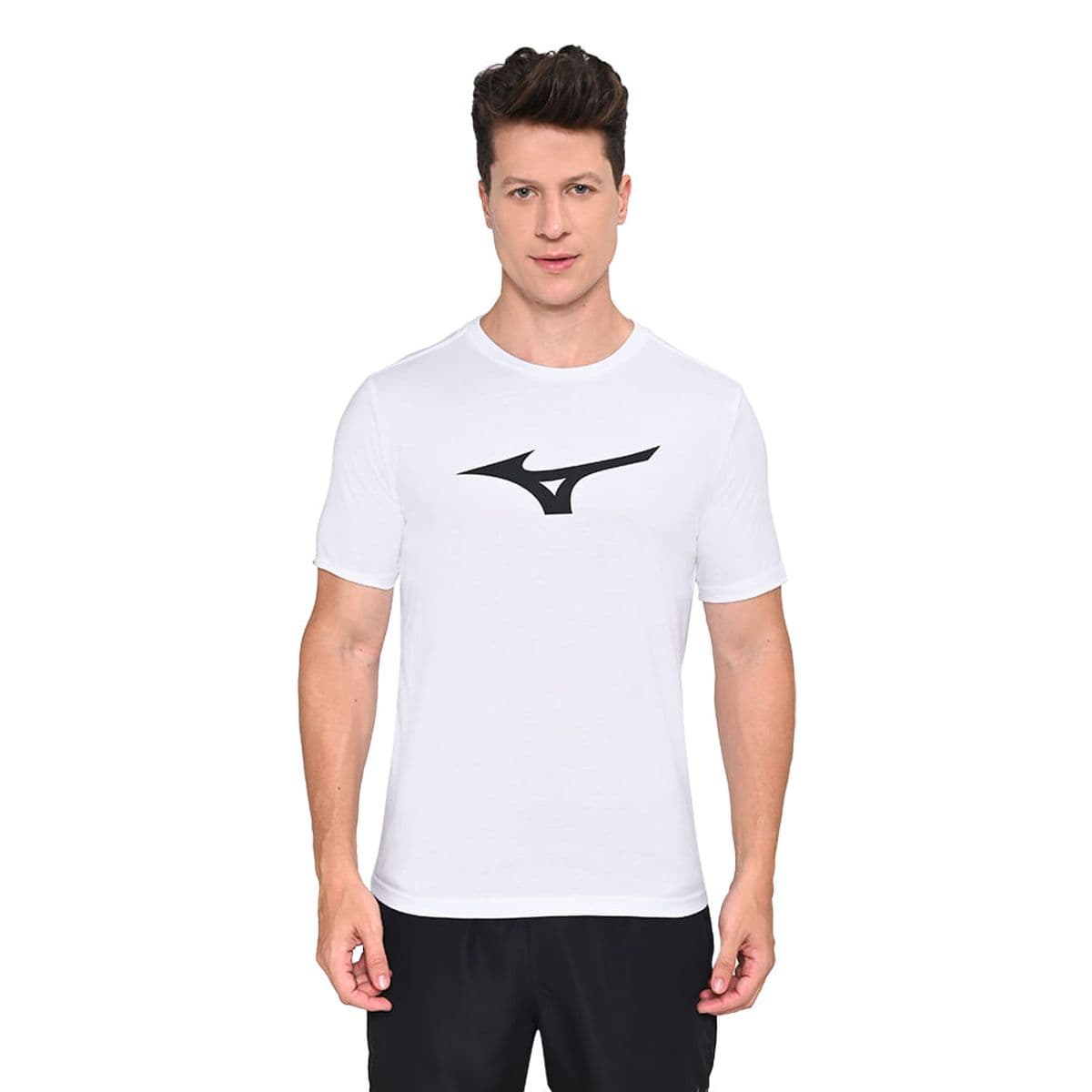 Camiseta Masculina Mizuno Basic Big G Branco