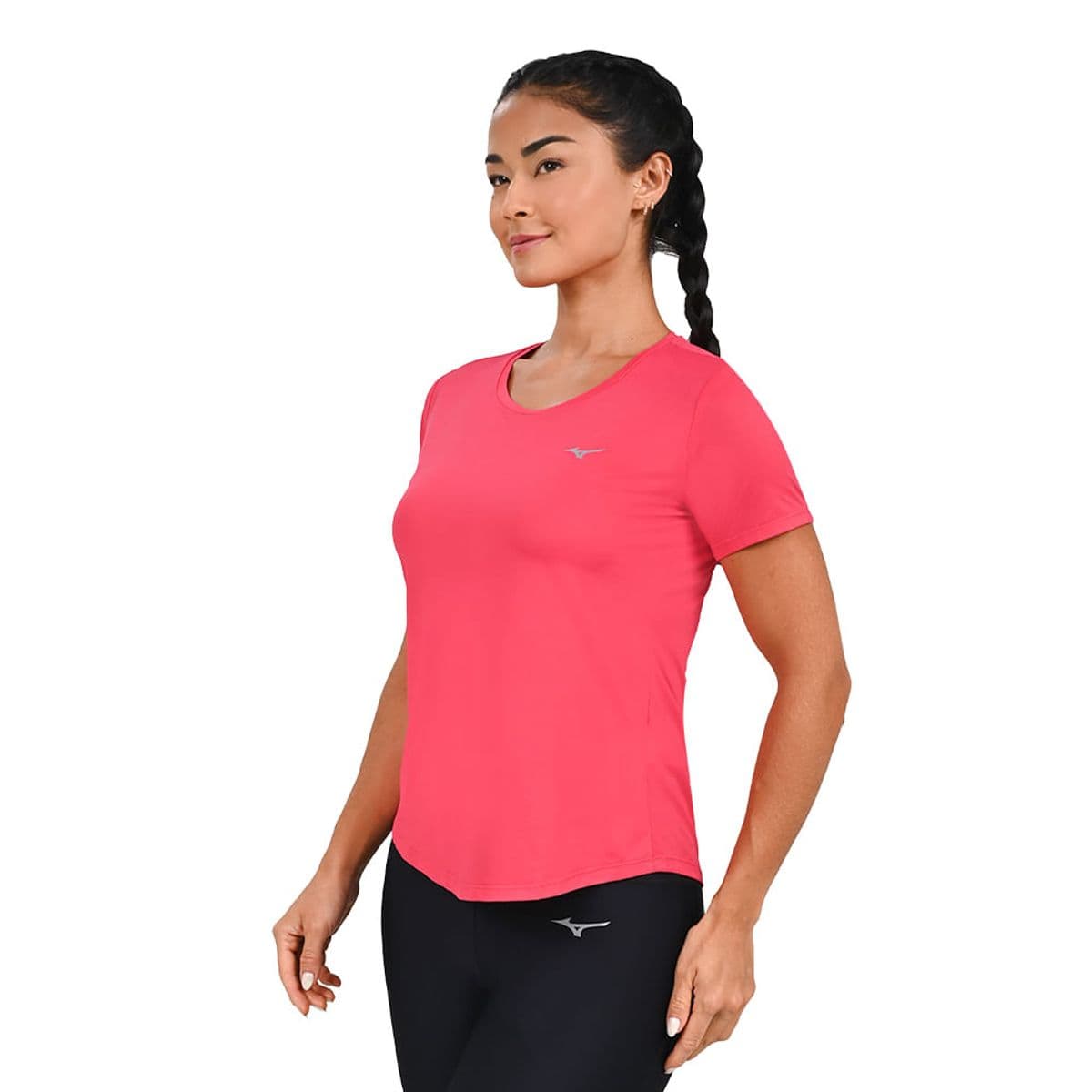 Camiseta de Corrida Feminina Mizuno Pro Uv M Roxo