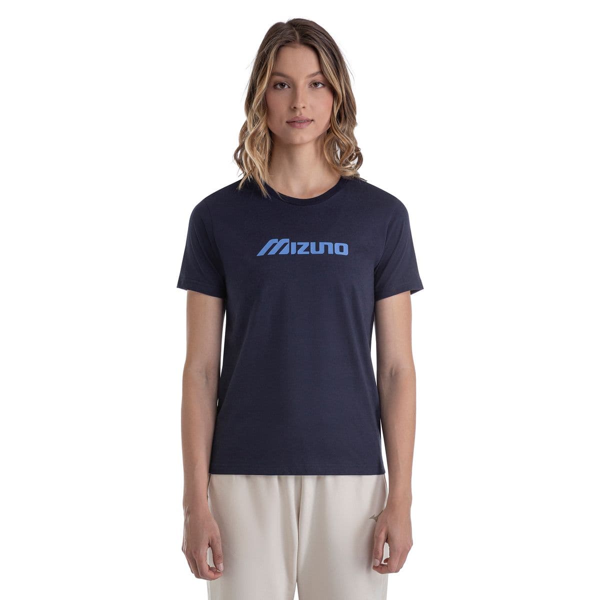 Camiseta Mizuno Basic Run Bird Feminina GG Azul