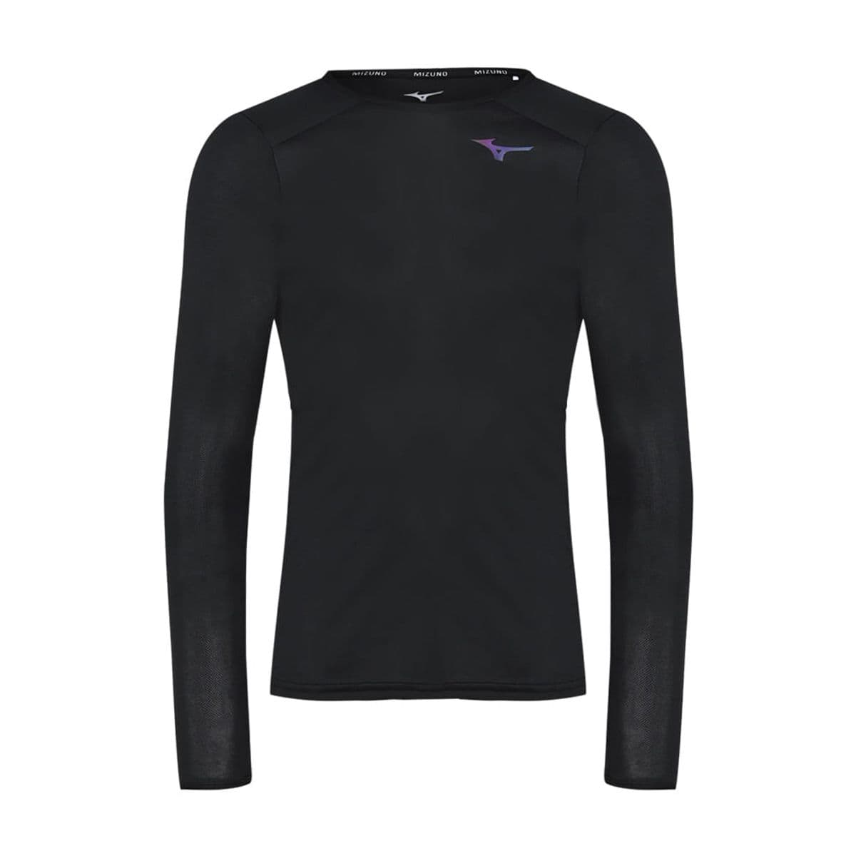 Camiseta de Treino Mizuno Two Loops 88 LS Masculina P Preto