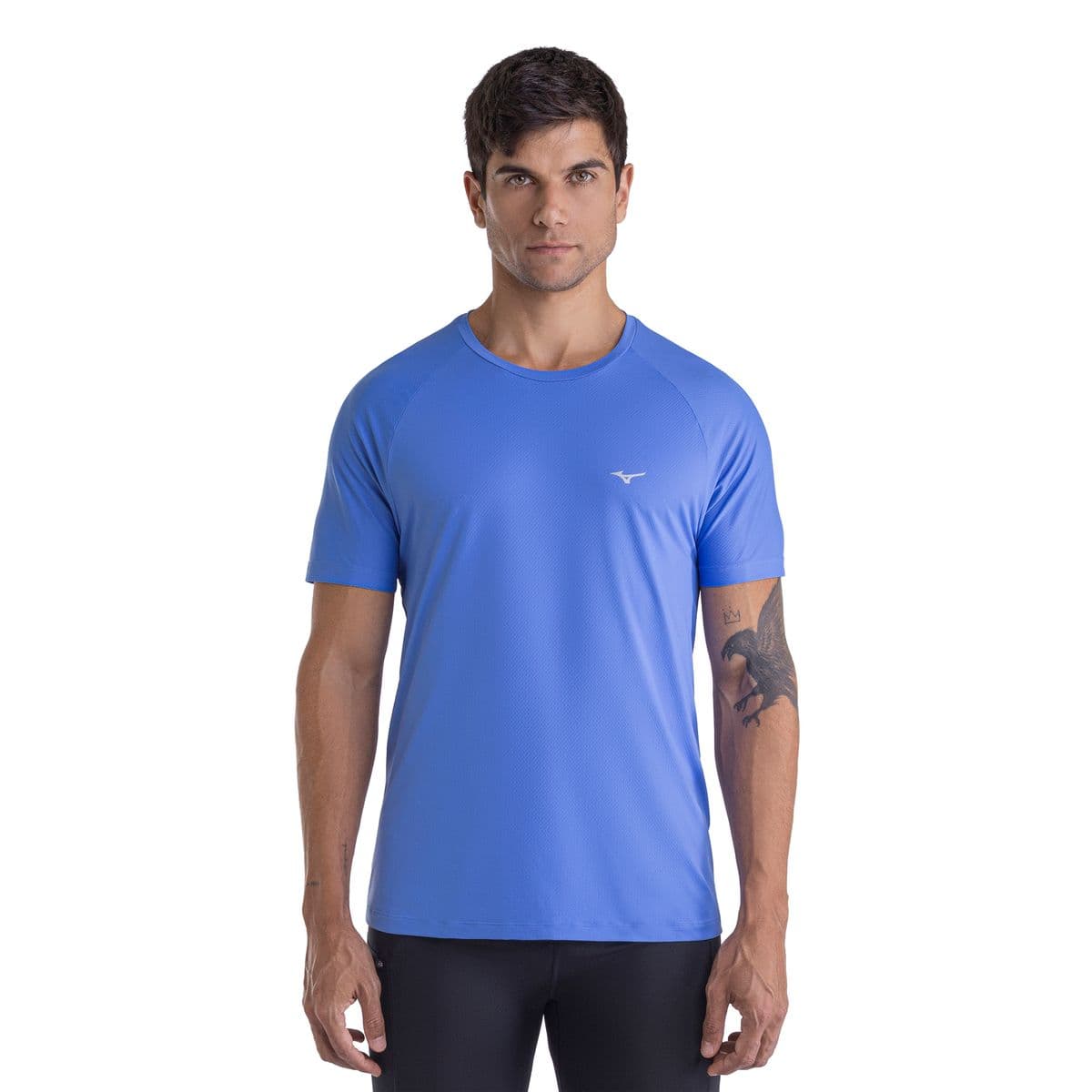 Camiseta de Corrida Mizuno Pro UV P Azul