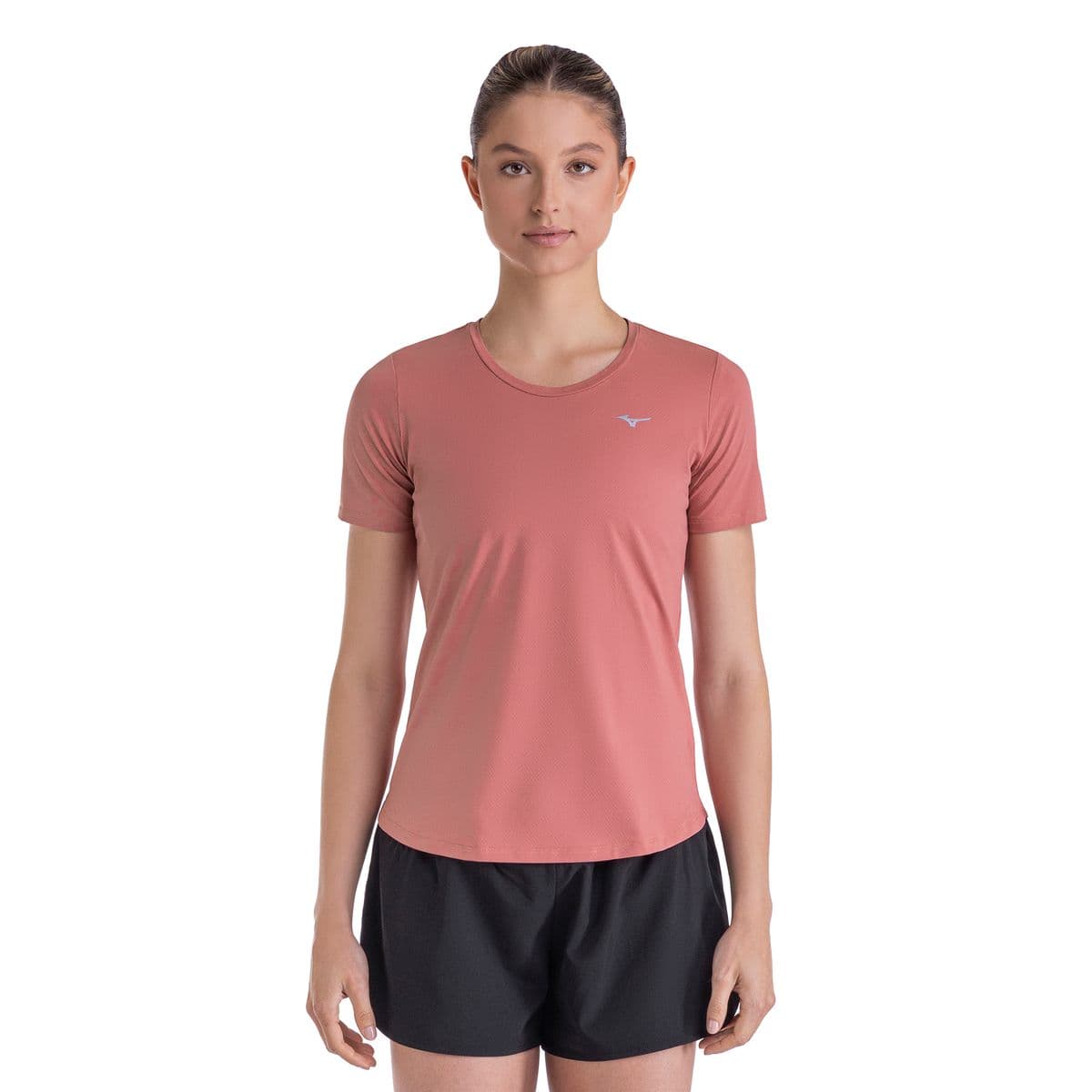 Camiseta de Treino Mizuno PRO UV GG Rosa
