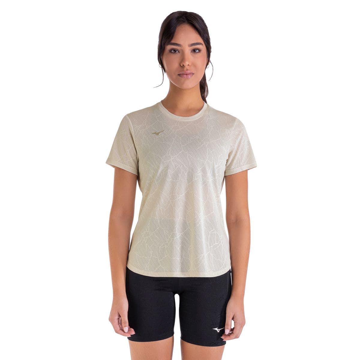 Camiseta de Treino Mizuno Soul Novo P Bege