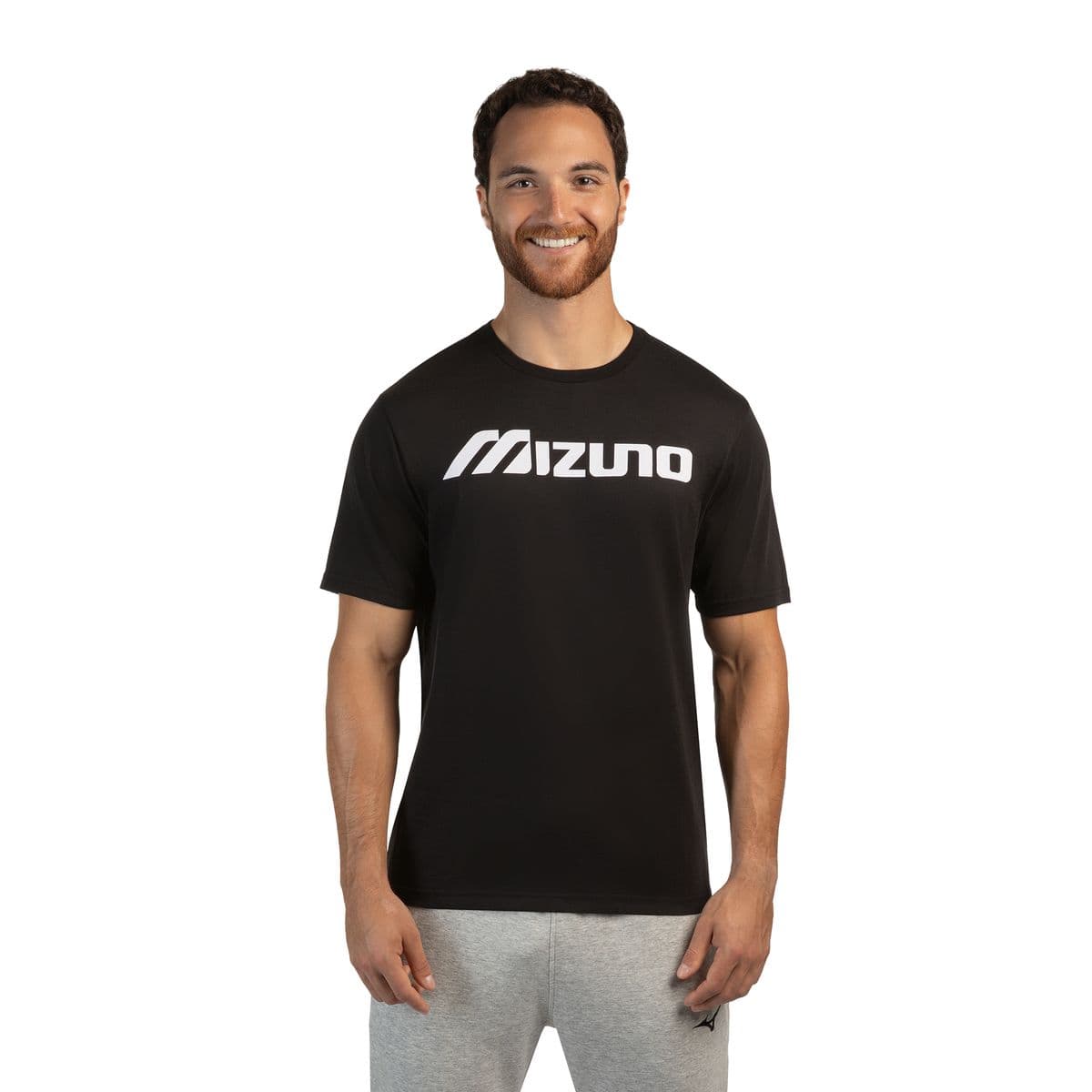 Camiseta Masculina Mizuno Big Logo M Preto