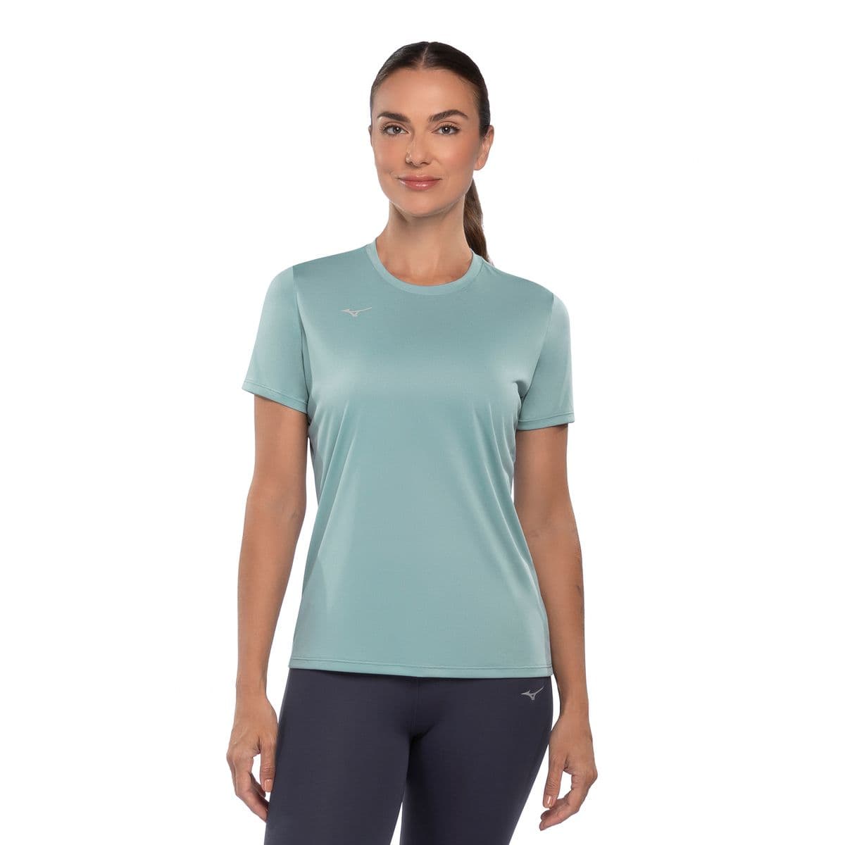 Camiseta de Treino Mizuno Energy 2.0 Feminina EG Azul
