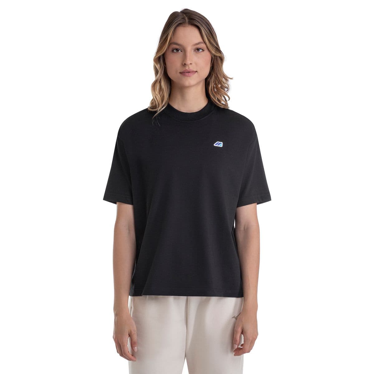 Camiseta Manga Curta Mizuno Feminina G Preto