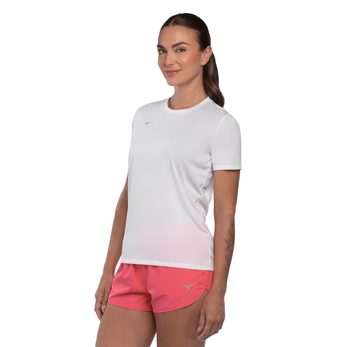 Camiseta de Treino Mizuno Energy 2.0 Feminina G Branco