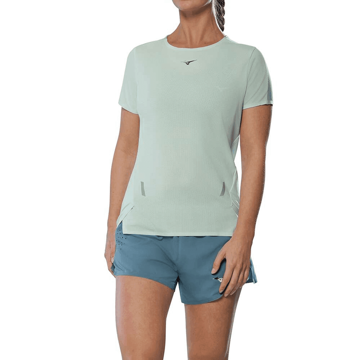 Camiseta de Corrida Mizuno Tech Light Feminina M Verde