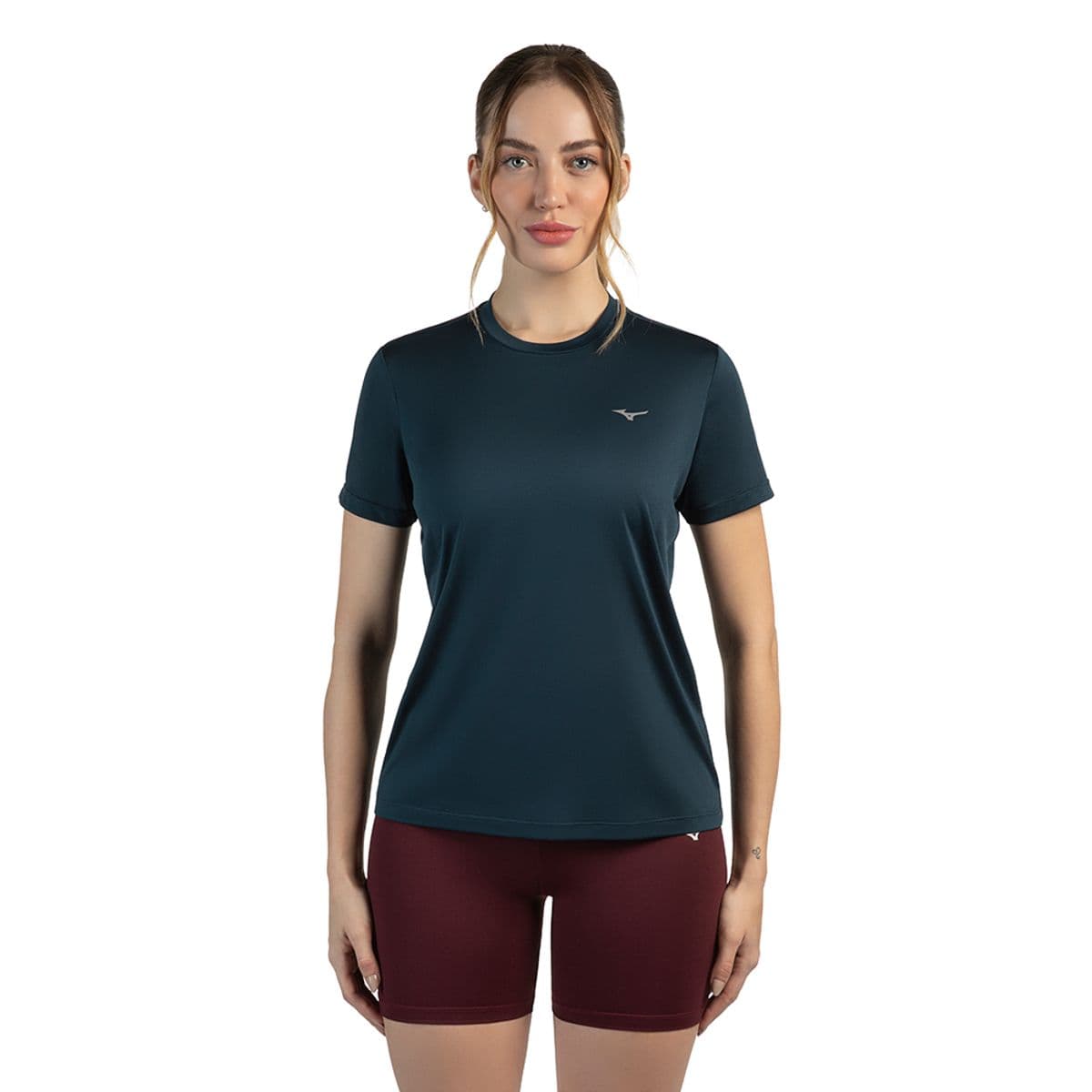 Camiseta de Treino Feminina Mizuno Energy G Azul