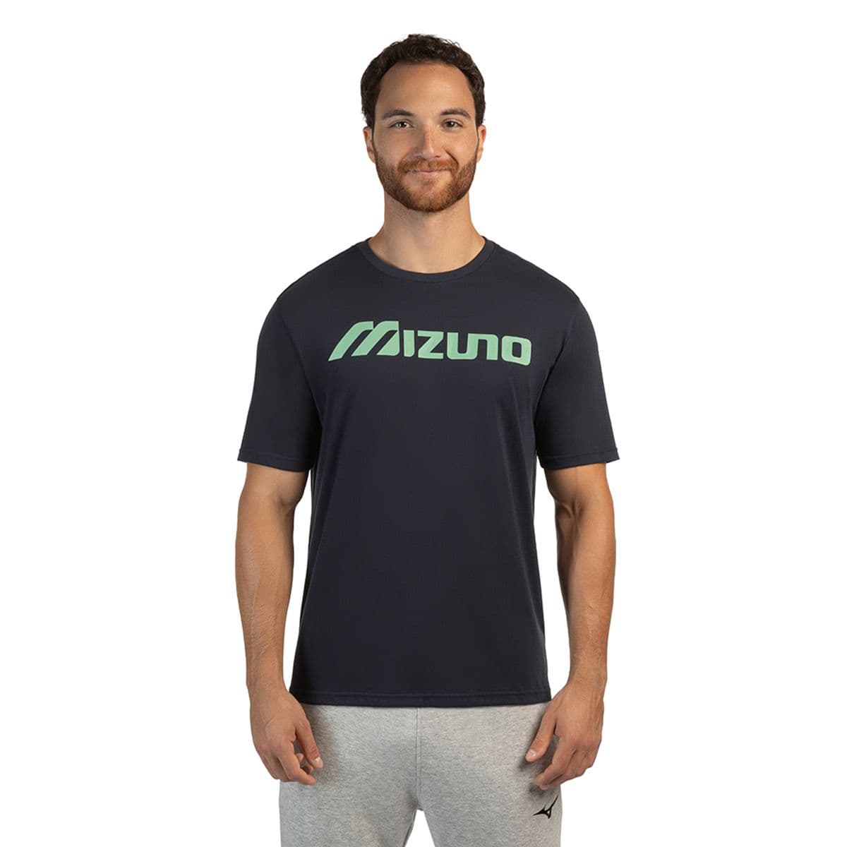Camiseta Masculina Mizuno Big Logo G Azul