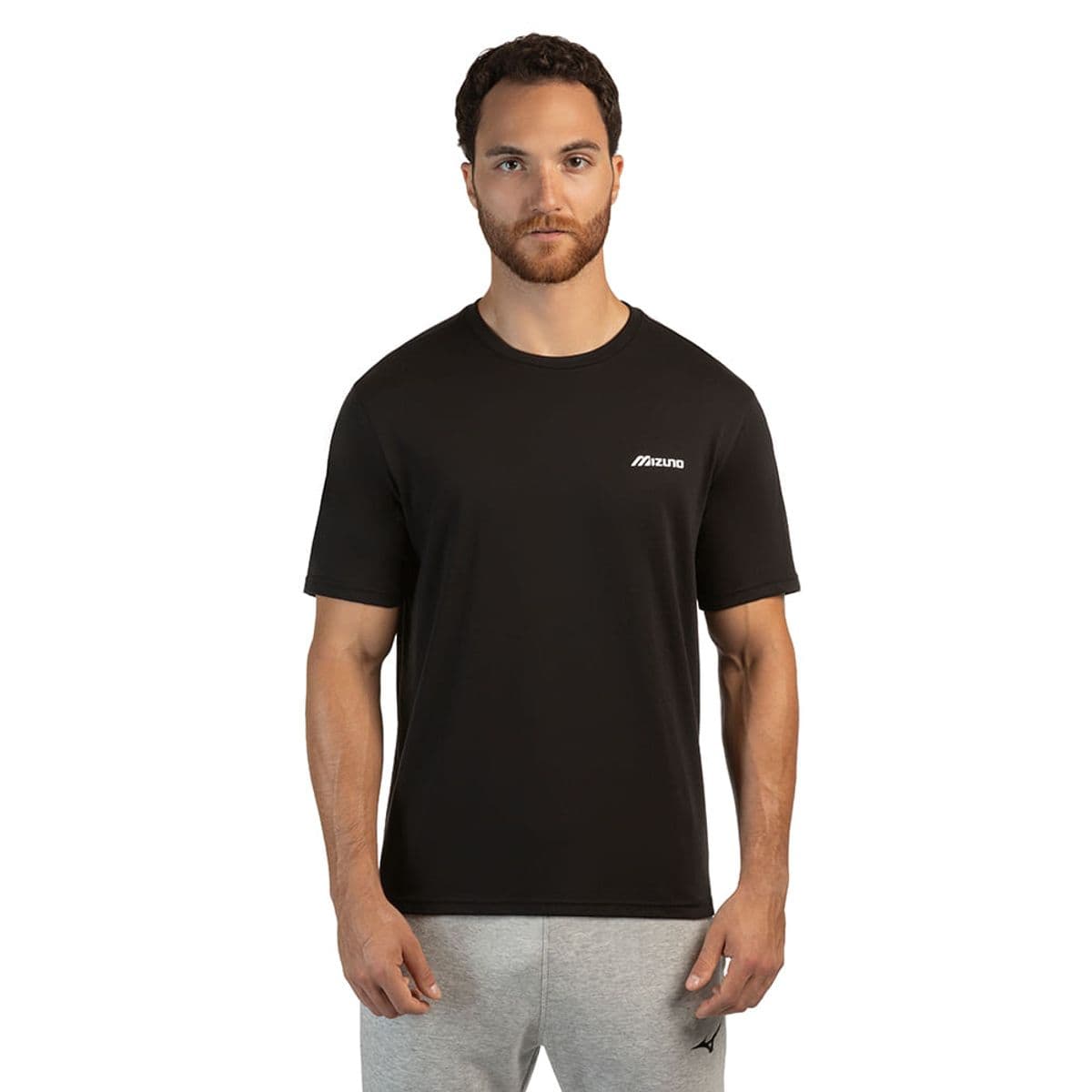 Camiseta Mizuno Basic Logo GG Preto