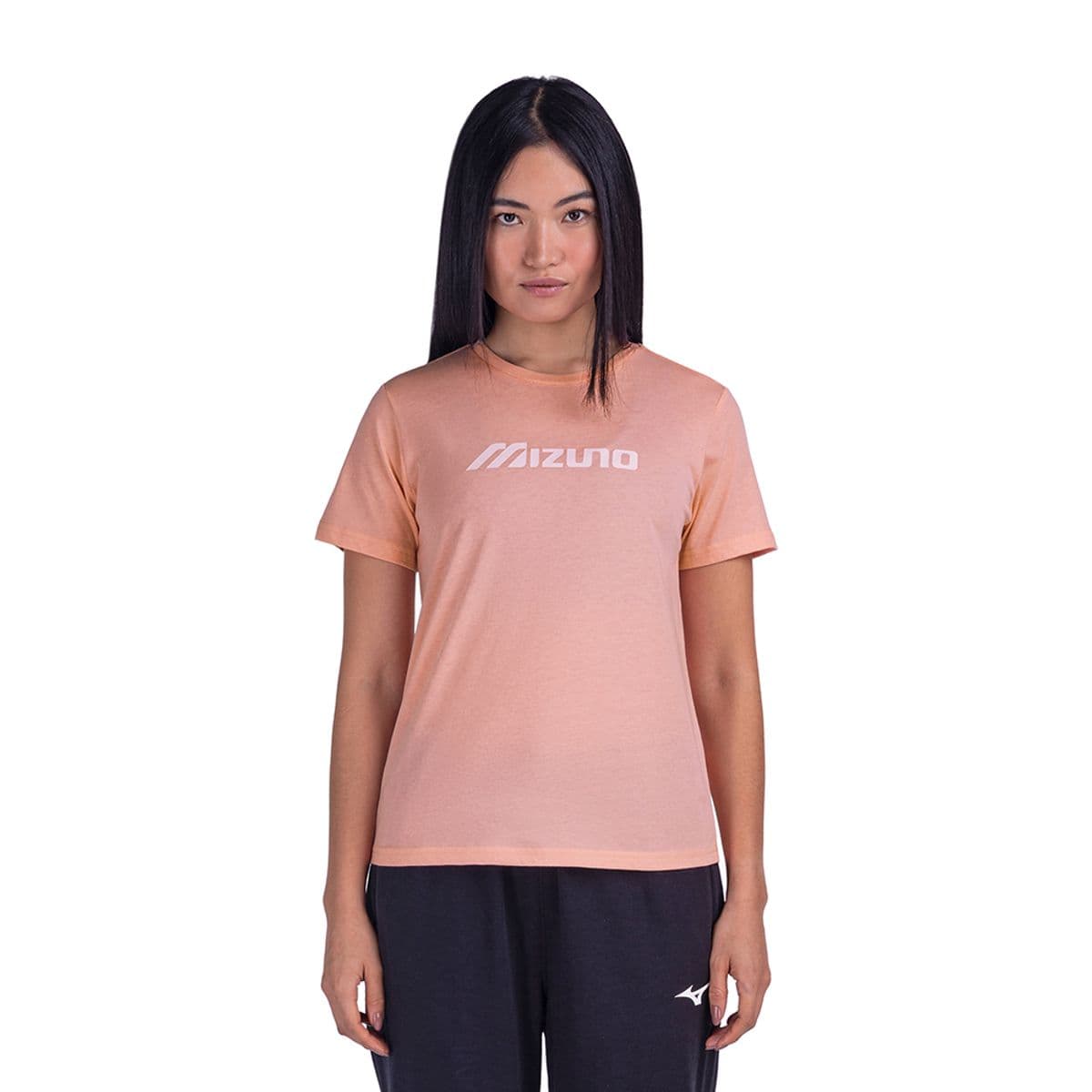 Camiseta de Treino Mizuno Basic Run Bird Feminina GG Rosa