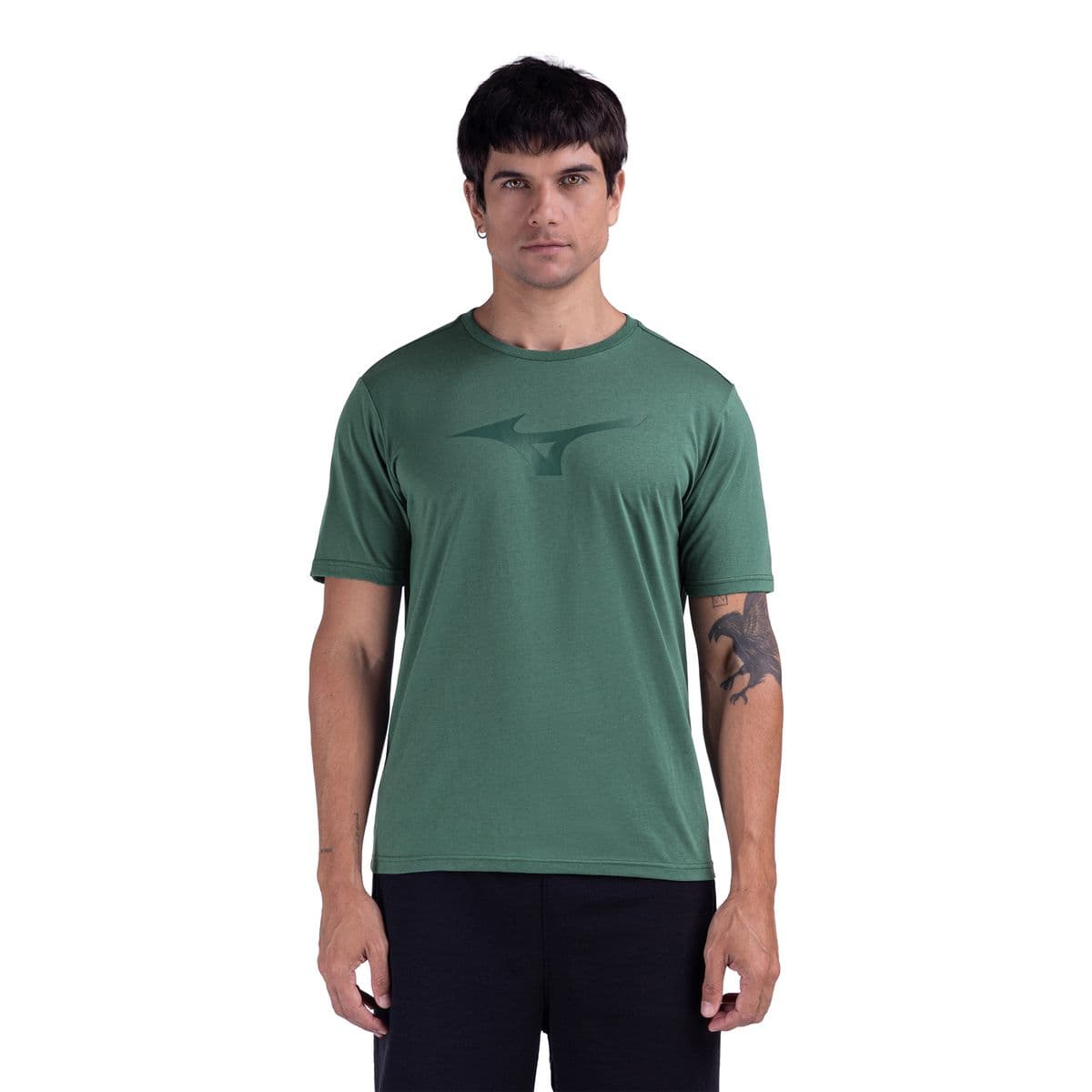 Camiseta Mizuno Basic Big Masculina G Verde