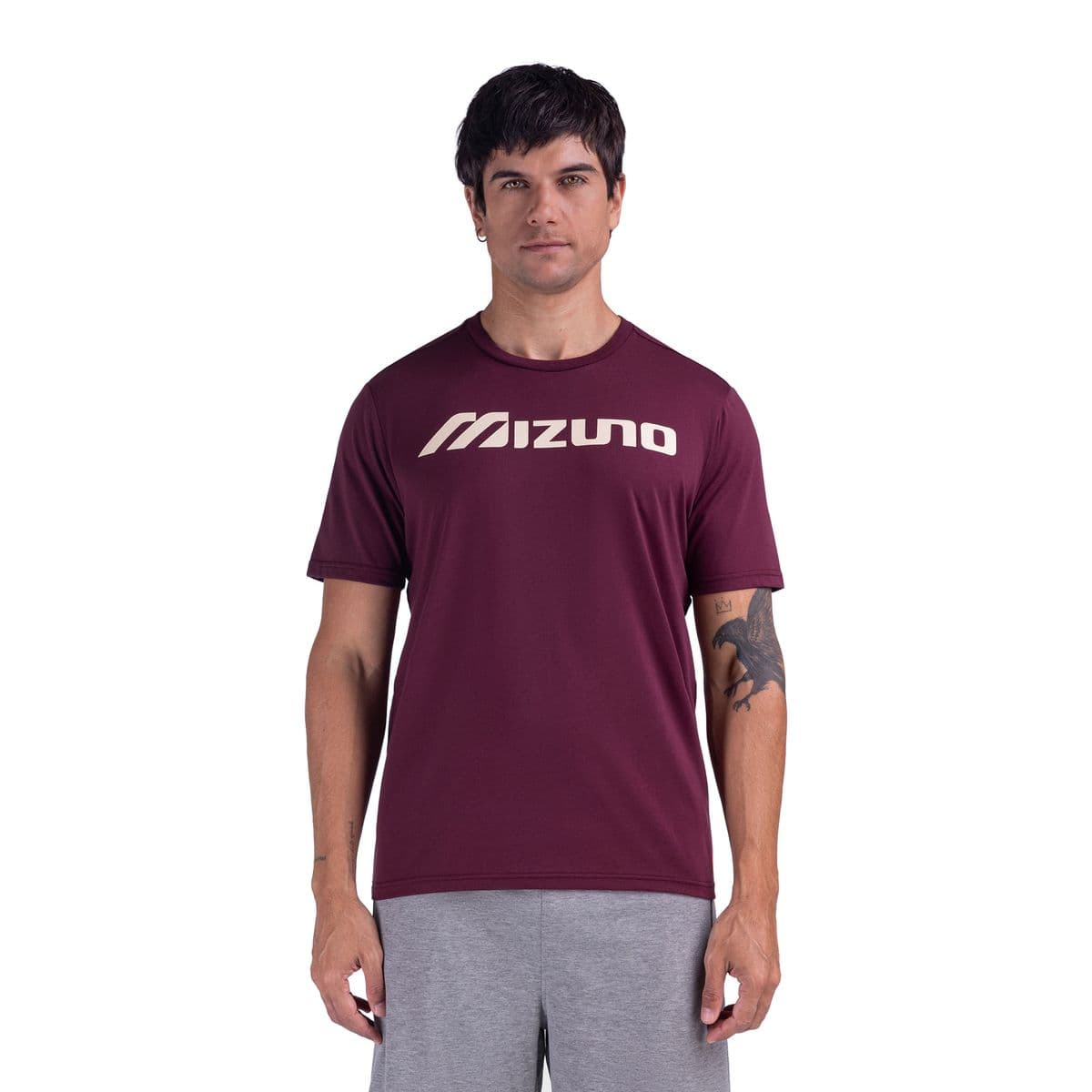 Camiseta Mizuno Big Logo Masculina G2 Vermelho