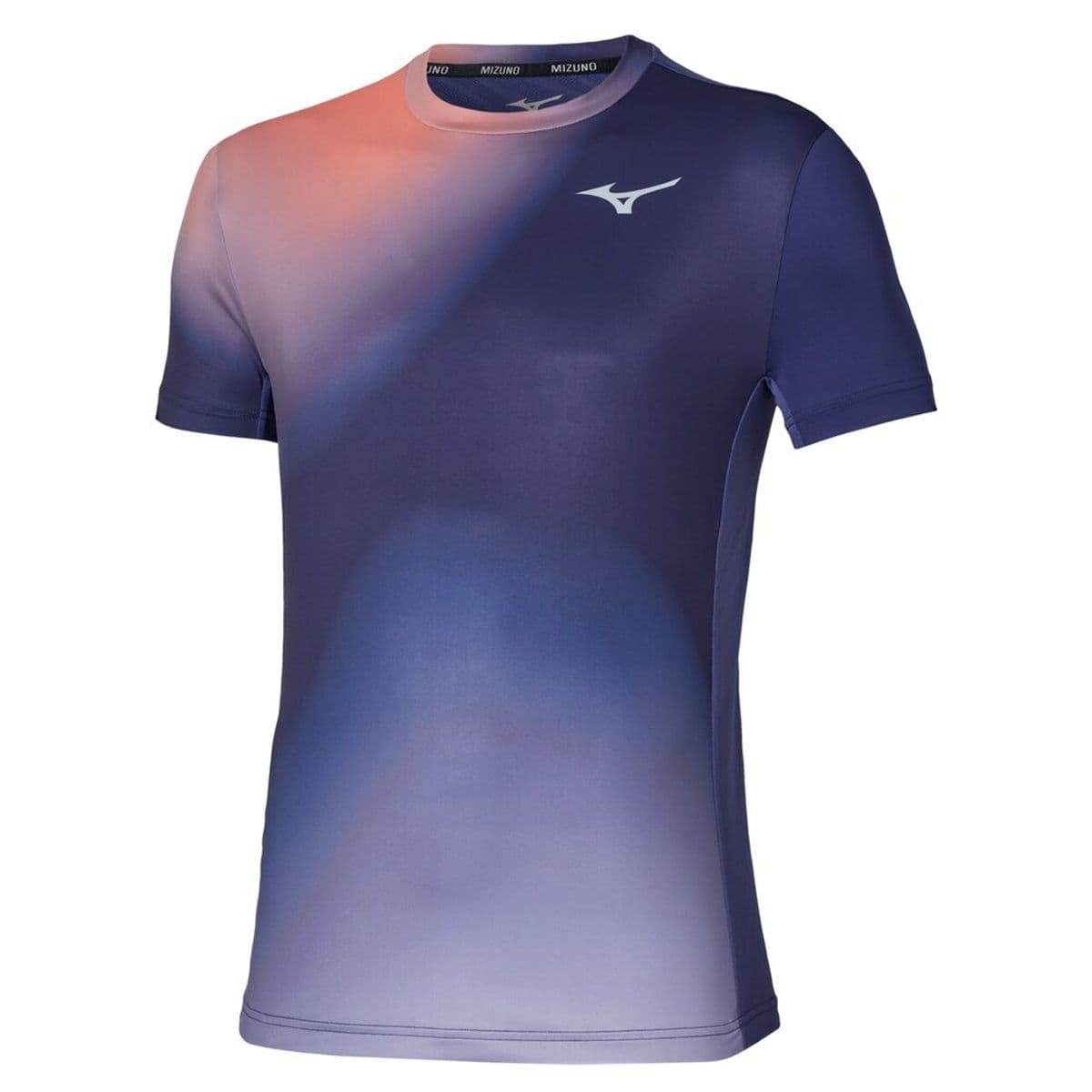 Camiseta de Tennis Mizuno Graphic Masculina EG Azul