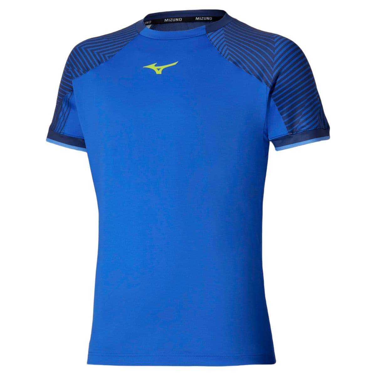 Camiseta de Tênis Mizuno Stargazer Shadow Masculina GG Azul