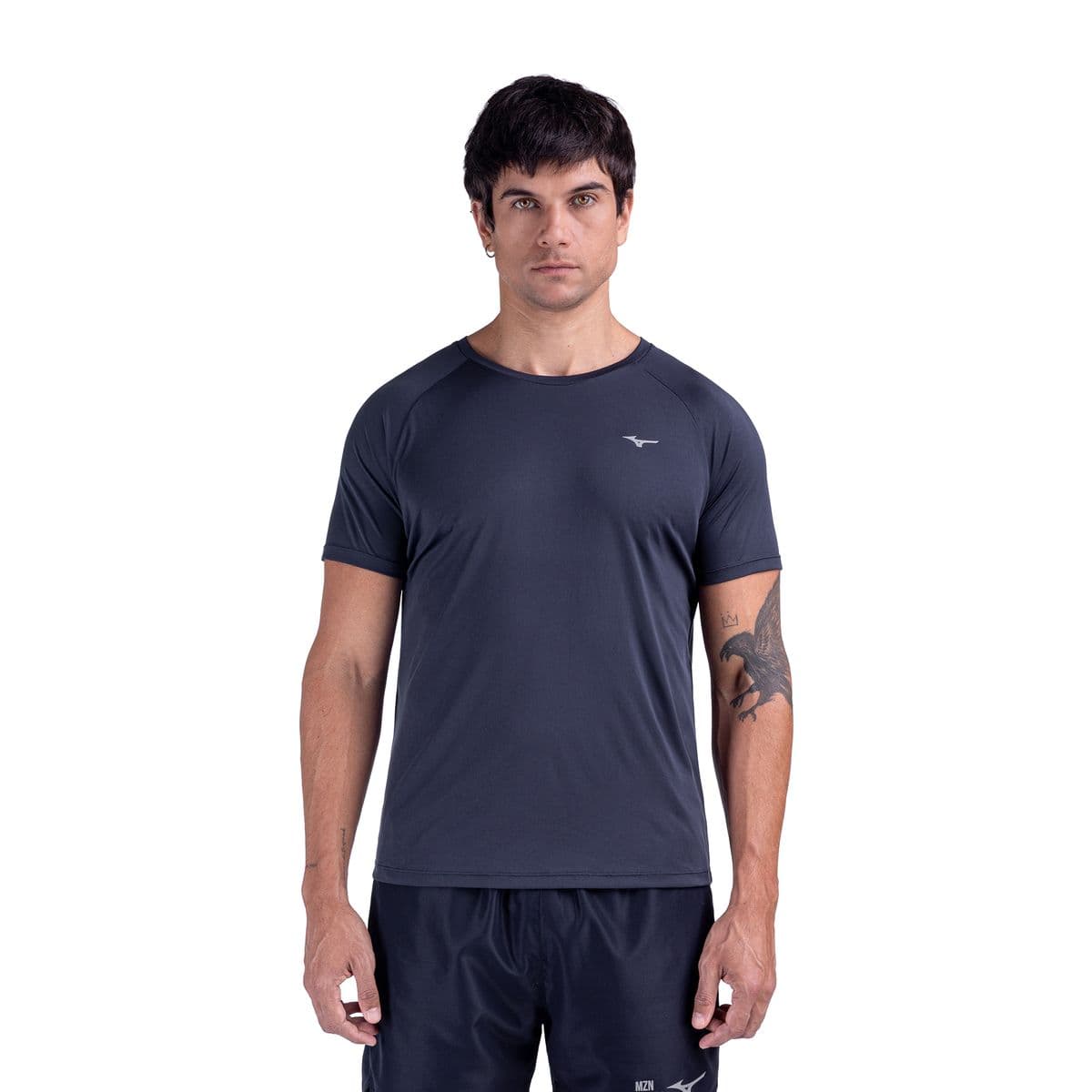 Camiseta de Corrida Mizuno Pro UV 2 Masculino GG Azul