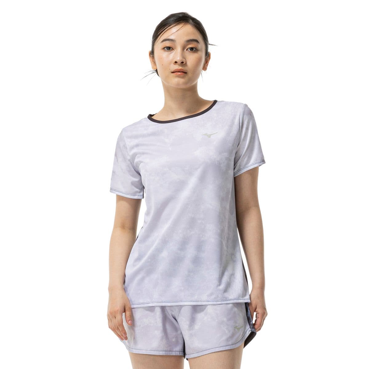 Camiseta de Corrida Mizuno Core Graphic Feminina M Branco