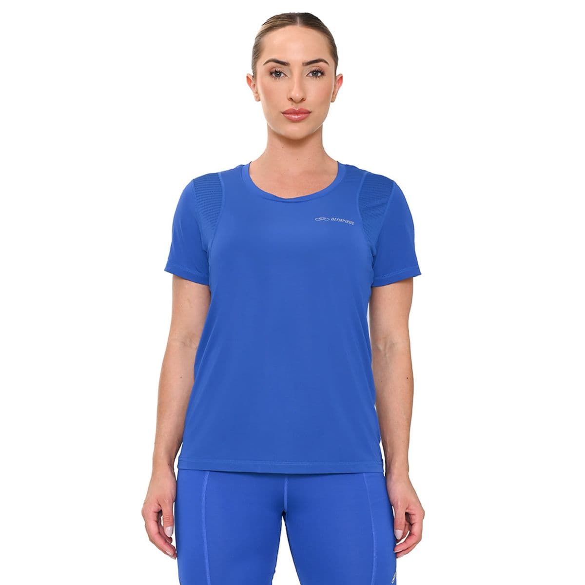 Camiseta Recortes Olympikus Feminina P Azul